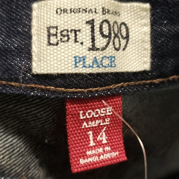 The Children's Place Jeans Loose Ample Size 14 - Picture 3 of 3